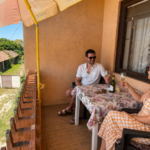 család pihenés zöld apartman